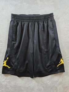 Nike Jordan Shorts Mens Medium Black Diamond Jumpman 10" Inseam 887438-018 - Imagen 1 de 13