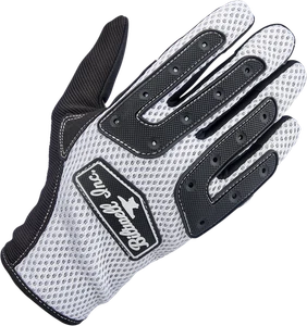 BILTWELL 1507-0401-001 Anza Gloves XS White/Black - Picture 1 of 1