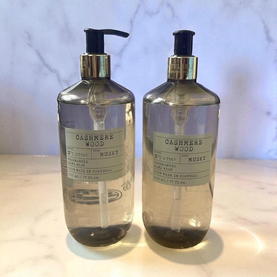 2 Pack Castelbel Limited Edition Cashmere Wood Hand Wash 17 oz Ea Made in Italy - Image 1 of 1