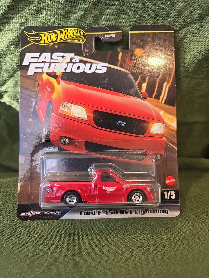 Ford F-150 SVT 1999 Lightning the Fast and the Furious coleccionable Hot Wheels Foto 1 de 4