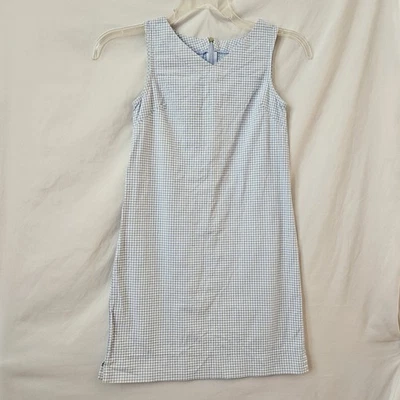 Fresh Produce Sportswear Dress Youth Girls 7-14 Vtg Gingham Plaid Picnic  - Image 1 of 4