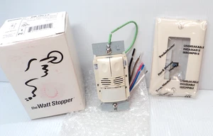Legrand WattStopper DW-200-LA Dual Tech Sensor Relay Wall Switch, Light Almond - Picture 1 of 1