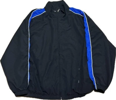Chaqueta cortavientos Ashford Sport vintage años 90 para hombre talla XL cremallera completa negra Foto 1 de 4
