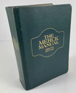 The Merck Manual Book Hardcover 12th Edition 1972 Easy Tabs Virus Diseases - Bild 1 von 13