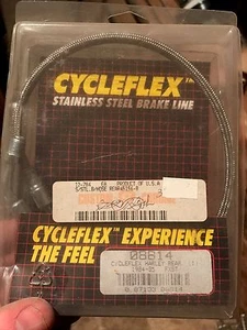 Harley Davidson Softail Cycleflex 12-784 45156-8 08814 línea de freno trenzada fxst - Imagen 1 de 1