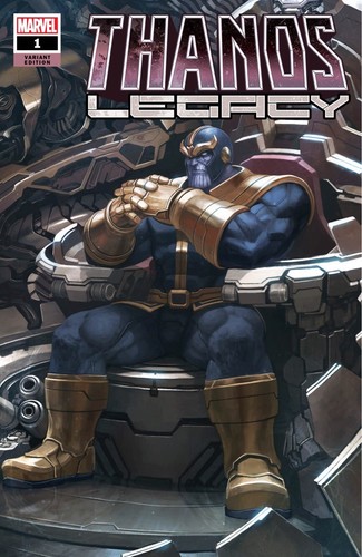 Thanos Legacy 1 Marvel 2018 NM Skan Srisuwan Trade Variant Donny Cates ...