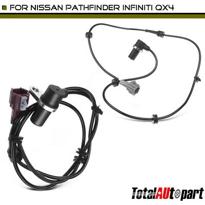 2x ABS Wheel Speed Sensor for Infiniti QX4 Nissan Pathfinder Rear Left & Right Foto 1 de 4