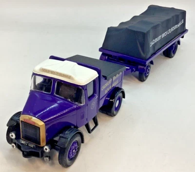 1:50 Scammell Highwayman Ballast & Trailer. Cadbury Livery. 16002 Corgi Classic. - Image 1 of 4