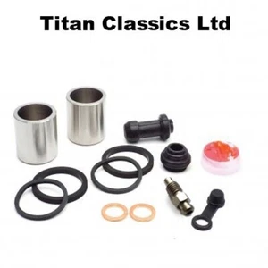 Suzuki DR650 (1990-1993) STAINLESS steel Front caliper piston seal rebuild kit - Picture 1 of 1