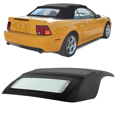Fit For Ford Mustang 2005-2013 2014 Convertible Soft Top w/ Heated Glass Window Foto 1 de 4