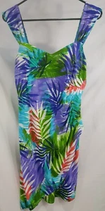 Dress Barn Dress Size 12 Women's Summer Dress Sleeveless Multi-Color Pre-owned - Bild 1 von 10