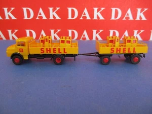 1/87 Modellino Camion Truck Mercedes-Benz MB L322 Shell by Brekina - Foto 1 di 4