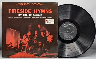 Gospel LP - The Imperials - Fireside Hymns - Heart Warming Records - 1960's Org. - Image 1 of 4