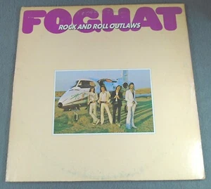 Foghat ROCK AND ROLL OUTLAWS ~ vinyl LP record ~ 1974 Bearsville Records BR 6956 - Picture 1 of 8