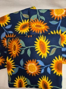 Fleece Cage Liners-Lofts-Cuddle Sacks-Beds-Pee Pads-Hidey-Guinea Pig-sunflower - Picture 1 of 9