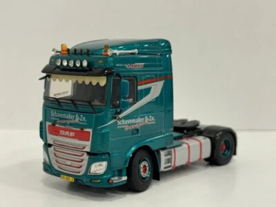 WSI truck models, DAF XF SPACE CAB 4X2 ,SCHAVEMAKER & ZN. TRANSPORT - Image 1 of 4