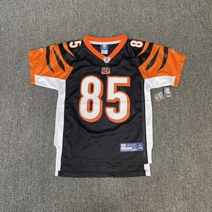 NWOT Reebok Cincinnati Bengals #85 Ochocinco Football Jersey Size Youth Large - Picture 1 of 4