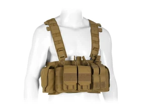 WARRIOR assault system GENUINE VEST Falcon Chest Rig MCOYOTE BROWN CB - Picture 1 of 4
