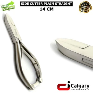 Heavy Duty Toenail Nail Clippers Cutters - Side Cutter, Straight, Plain Handle - Picture 1 of 3