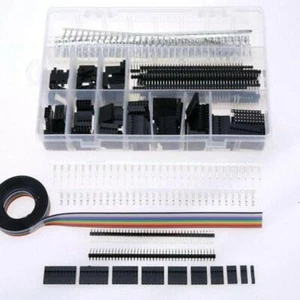 635Pcs 10-Wire IDC Connector Pin Header Wire Jumper Durable Crimp Portative - Picture 1 of 6