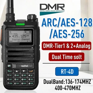 Do Radtel RT-4D DMR Radio Cyfrowe Walkie Talkie Dual Mode Analogowe radio dwukierunkowe - Zdjęcie 1 z 20