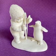Department 56 Snowbabies Penguin And Hoop Figurine