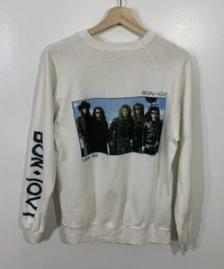 Jon Bon Jovi Vintage Sweatshirt Tour 1989 Small - Picture 1 of 8