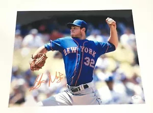 Steven Matz Signed 11x14 Photo JSA Coa - Picture 1 of 2