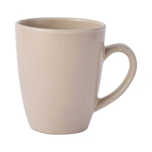 Set OF 6 Coffee/ Tea Mugs Cups White Porcelain, Black Stoneware Small Large Mug - Picture 1 of 29