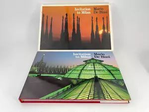Vintage 1984 Invitation to Milan Magnus Edizioni Hard Cover Book & Hard Cover - Picture 1 of 12