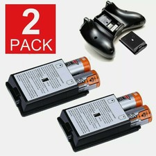 AA Battery Back Cover Case Shell Pack For Xbox 360 Wireless Controller USA