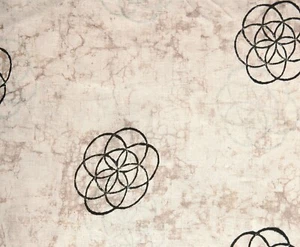 3 Yard Hand Block Print Handmade Cotton Indian Natural Sanganeri Print Fabric - Picture 1 of 3