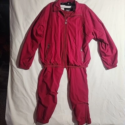 Chaqueta y Pantalones Traje Jogger Esquí Forrado 2 Piezas Kaelin Años 80 De Colección RARO Talla Mediana  Foto 1 de 4