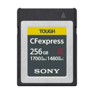 Sony CFexpress 256GB Type B Memory Card - CEB-G256/J - Image 1 of 3