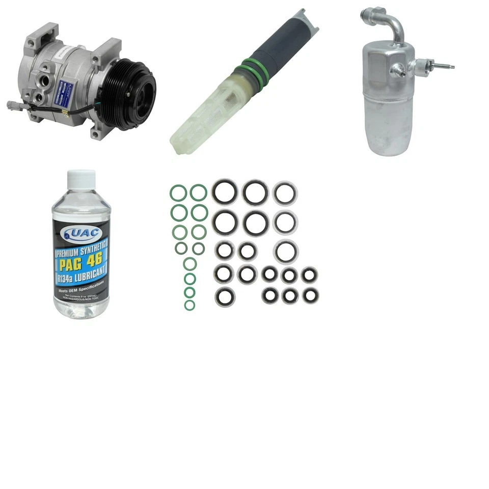 Kit de compresor de aire acondicionado de gas V6 4,3 L para GMC Sierra 1500 WT 2010-2013 UAC 2011 2012 Foto 1 de 1