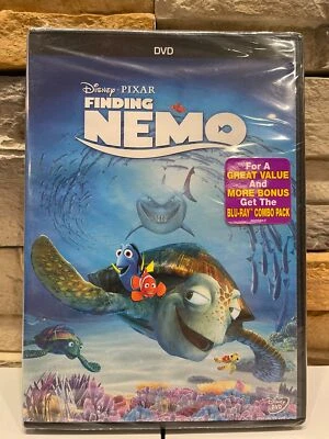 FINDING NEMO DISNEY PIXAR 2003 Ellen DeGeneres Alexander Gould NEW & SEALED DVD - Image 1 of 3