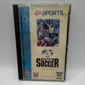 EA SPORTS FIFA International Soccer Sega CD w/ Manual GA 1994 Soccer