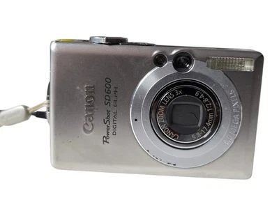 Cámara digital Canon PowerShot Digital ELPH SD600 6,0 MP funcionando - sin batería Foto 1 de 4
