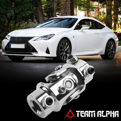 Eje de dirección universal 5/8" 36 Spline a 3/4"DD junta en U ángulo máximo 38 grados Foto 1 de 4