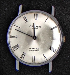 Oriosa Handaufzug Peseux 330 Vintage Swiss Uhr -- Ersatzteile/Reparaturen - Bild 1 von 3