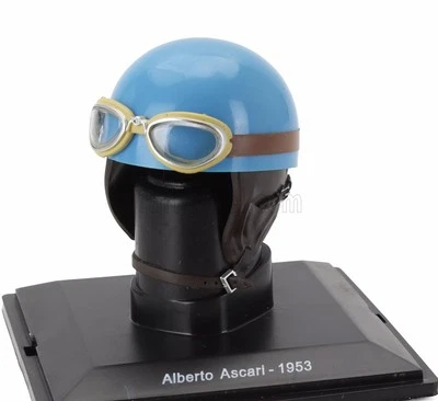 MODELLISMO AUTO STATICO HELMET F1 CASCO ALBERTO ASCARI 500 F2 FERRARI 1953 1/5 - Immagine 1 di 3
