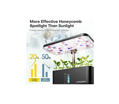 Sistema De Cultivo Hidropónico Para Jardín De Interior, Kit De Germinación NUEVO. Foto 1 de 4