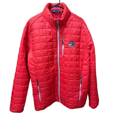 NFL Browns XL Americana Cutter & Buck Rainier PrimaLoft Mens  Jacket - Image 1 of 4