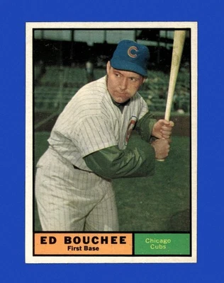 1961 Topps Set-Break #196 Ed Bouchee NR-MINT *GMCARDS* - Image 1 of 2