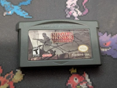 Medal of Honor: Infiltrator (Nintendo Game Boy Advance, 2003) Cart Only Tested  - Image 1 of 4