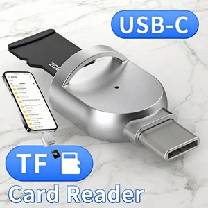 OTG TF Card Adapter TypeC Memory Expander SD Card Storage Adapter Memory Cards - Picture 1 of 9