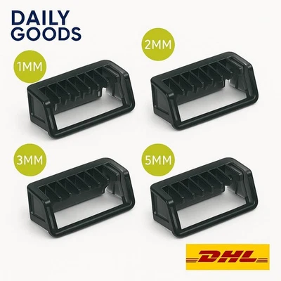 DAILY GOODS Trimmaufsatz 1mm 2mm 3mm 5mm Aufsatz für Philips One Blade Rasierer Trimmer