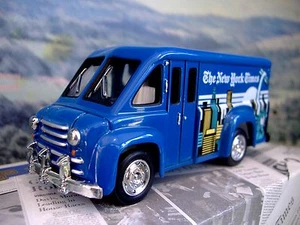 "Furgoneta de ruta Dodge ""Power of Press"" Matchbox "NY Times" - Imagen 1 de 2
