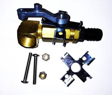 119113 Vintage Monogram Toilet Ball Valve Cover