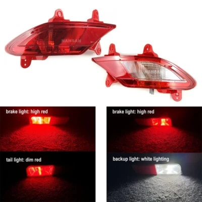 LED Bumper Reflector Tail Backup Light w/Wire For Hyundai IX25 Creta 2020-2023 — 第 1/4 张图片